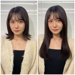 《憧れのロングに💞》プルエクステ❤️‍🔥✨ダイヤモンド毛50本​〜​🩷✨1本330円で追加可能🩷✨エクステカット無料