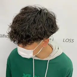 【🧞♂️Men's🧞♂️】カット+"再現"パーマ(パーマ系予約はこちらから💁♀️)