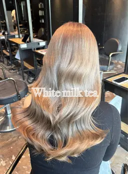 【🎀練習、撮影モデル🎀】“2回ブリーチ”ベージュ系、ピンク系カラー🩷🤎《トリートメント無料》