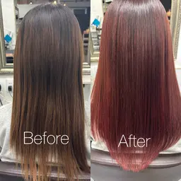 ☀️髪質改善サロンが作る☀️髪質改善＋アミノ酸トリートメント＋低アルカリカラー❤️‍🔥