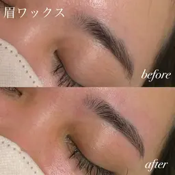 骨格似合わせ🪞眉ワックス🎀間引きあり👌🏻