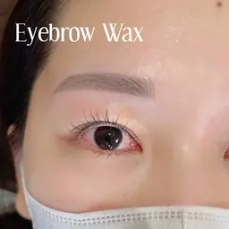 💈4月末まで〖NewOpen記念〗美眉𝘄𝗮𝘅《カット.メイク込》ෆ.*・゚