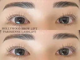 【練習モデル】限定‼️🦍ハリウッドブロウ＆パリジェンヌ🦍セットがお得⭐️マツエクオフ→550円