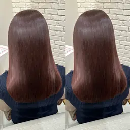 💡NEW💡【テレビで話題の最新髪質改善】前髪カット付き ♡質感再整カラー+質感再整トリートメント