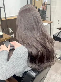 ❄️3回目まで使える❄️透明感カラー＋ReFaマイクロバブル炭酸泉＋最新トリートメント【¥7100】