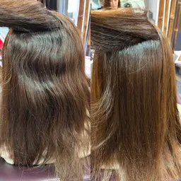 うる艶美髪縮毛矯正メニュー🎀18時半​〜​受付可能✨トリートメント別途相談OK！リタッチのみOK