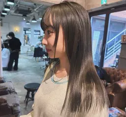 艶髪✨透明感カラー