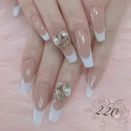 minimo限定✨長さだしシンプルコース×パーツ2個(オフ無し)