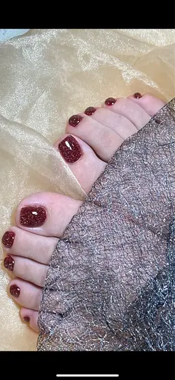 フットネイル(ワンカラー)