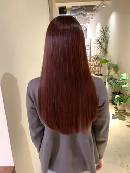 カット＋髪質改善カラー＋ウォータートリートメント