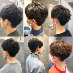 【メンズ限定1番人気】　　　　　　　　　　　　　　　💈メンズカット＋炭酸クレンジング+眉カット+ヘッドスパ💈