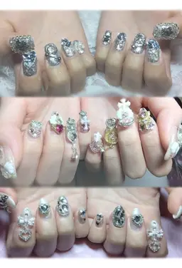 【10～20代限定】90分制 ‪⋆ パーツ付け放題 ※アート不可 ꒰ オフ有or無  ꒱