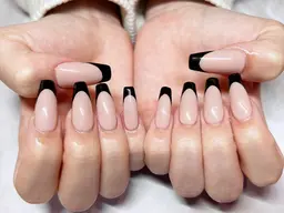 最新の長さだし【アプレGelx】 《カラグラ/フレンチ》オフ込¥8980→¥8480