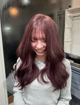ブリーチなしダブルカラー🧶（シャンプーブロー込み）
