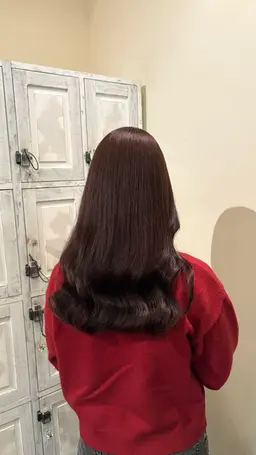 【✨️人気✨️】プレミアムカラー（ワンカラー）＋サラツヤトリートメント