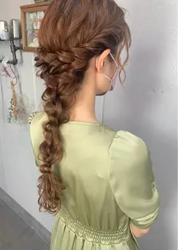 【土日祝】🎀洋装ヘアセット※早朝料金別途