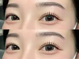 🌼人気メニュー🌼 まつげパーマ+眉毛WAXスタイリング 🌈💭