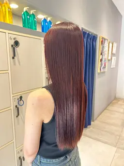 大人気髪質改善カラー🎧️🫧