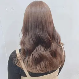 【🌺人気No.2メニュー🌺】✨カット+透明感ワンカラー + ハホニコトリートメント