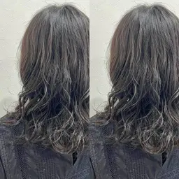 【⭐️スタイリングの補助に⭐️】カット&パーマ&トリートメント