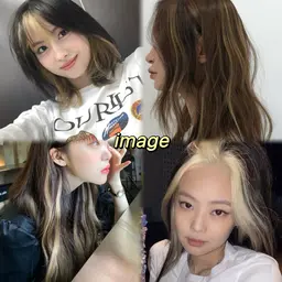 【ポイントブリーチ💇🏼♀️】部分ブリーチ+髪質改善カラー+カット+クイックトリートメント