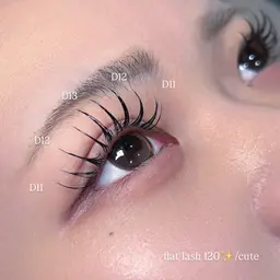 韓国風🇰🇷束感マツエク120本💖コーティング付き！【✨LED＋1500円✨】