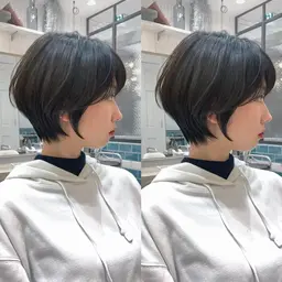 4月限定🉐【🩰ショート限定🩰】 カット + 1STEPトリートメント /韓国ヘア