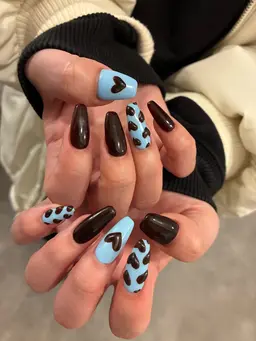 【前日限定500円オフ‼️】ご新規様他店ソフトジェルオフ込み🌵ハンド5本アート