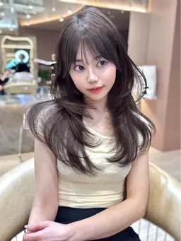 【🌸4月限定似合わせカット🌸＋高発色カラー🩷＋高保湿超音波トリートメント🫧　高保湿シャンプー付き！