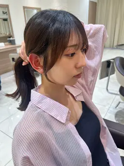 韓国レイヤー🇰🇷 盛れる前髪+顔まわりカット