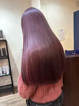 【カットなし】COREME🫧(内部補修4STEPトリートメント)+高彩度イルミナカラー ¥8000