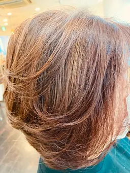 ワンシャン トリムカット スタイリング付