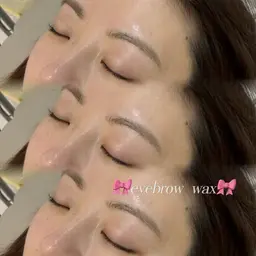 【練習モデル】広尾店 Visionで施術 アイブロウラミネーションwax 付き✨️