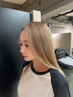 ♻️来店回数5回以上リピーター様♻️【カット込み✂️】🥥ブリーチWカラー🥥+ハホニコトリートメント/リタッチも🉑