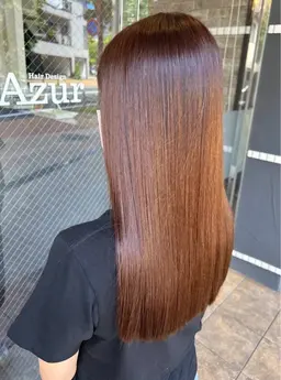 【モデル様限定】⊹₊⟡ワンカラー+1stepトリートメント⋆˚⊹（ベースが全頭ブリーチ毛対象外）