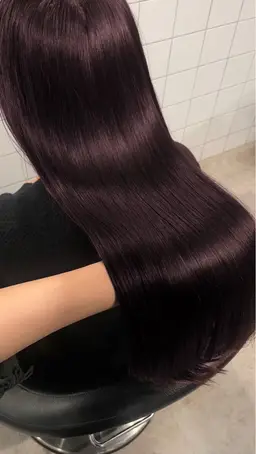 【💟お得︎︎⟡1日2名様限定💟】ラベンダーワンカラー➕髪質改善トリートメント➕炭酸泉spa🐰🫧¥7,700