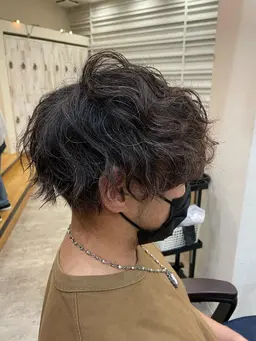 ≪カット＋パーマ≫ 圧倒的セットしやすさ&骨格補正！メンズOK✨