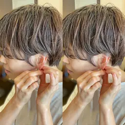 【1周年記念クーポン】カット+髪質改善トリートメント¥7000