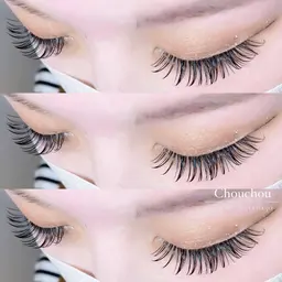 【春夏限定】🌷マツエクシングル・フラットラッシュ付け放題／上質セーブル毛使用／オフ無料／アイシャンプー無料サービス