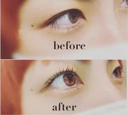 上まつ毛パーマ+トリートメント付き！立ち上げ•カールなど色々なデザインあります♪お好みの目元に⭐︎