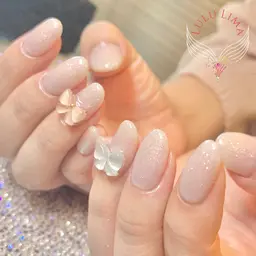 50％OFF 【ミニモ学割】ラメグラ/ワンカラー➕パーツ2