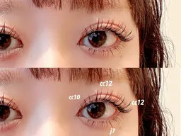 【★人気No.1★】🌥フラットラッシュ120本 + 下まつげエクステ 40本🌥