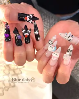 「オフ有り✨10本チップ長さだし」150分アートフリー🎨持込デザイン画像/3D/痛ネイルオーダー🆗※詳細確認必要