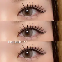 💎フラットラッシュつけ放題💎《束感コーティング無料》