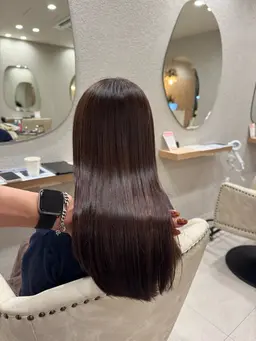 カット＋ストレートパーマ＋トリートメント＋炭酸スパ