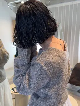 カット+ニュアンスケアパーマ+トリートメント🫧🤖