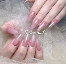 【Hand】チップ長さだし＋ワンカラー/ラメグラ¥8980➡️¥6980（マグネット＋¥1000)