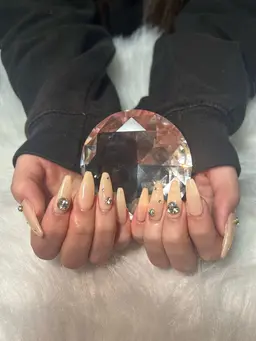 チップ長さだし10本オフなしシンプルデザインフリー