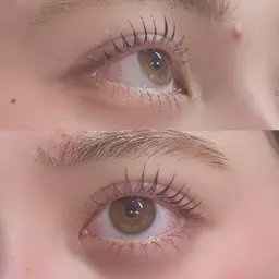 上下まつ毛パーマ(パリジェンヌ変更可能)