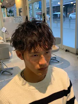 大人気✨Men'sソフトツイストパーマ✂️